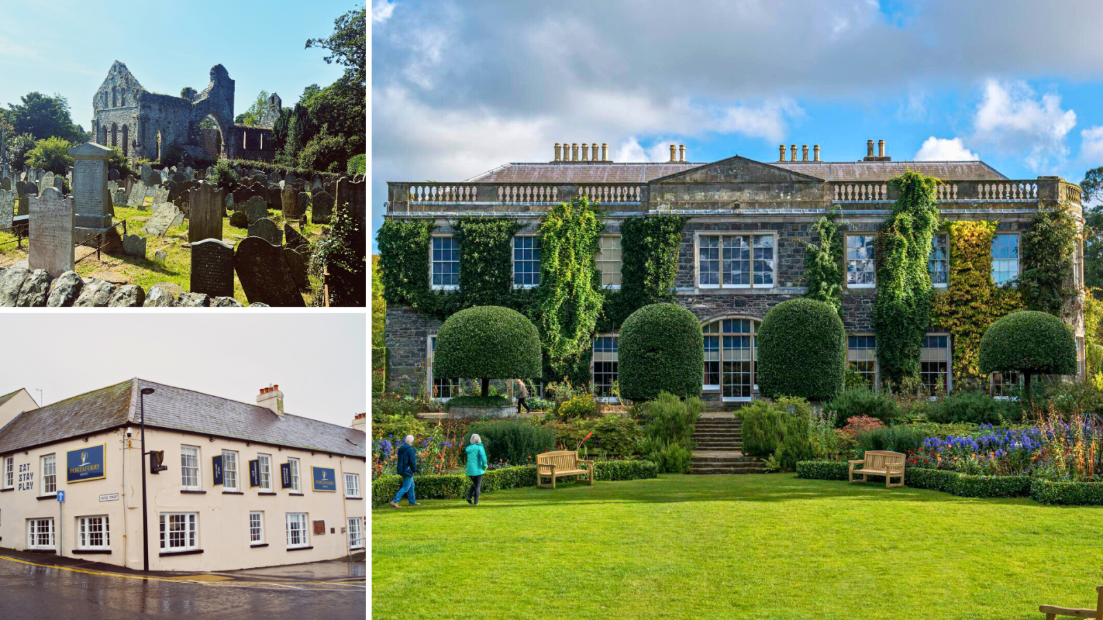 Mount Stewart, The Portaferry Hotel and Greyabbey